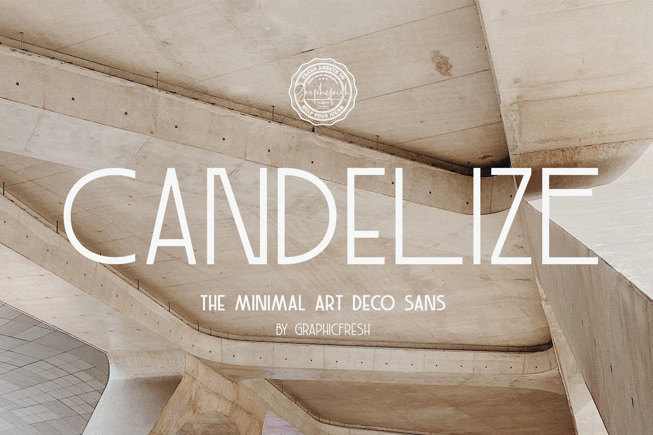 Candelize font preview image #5