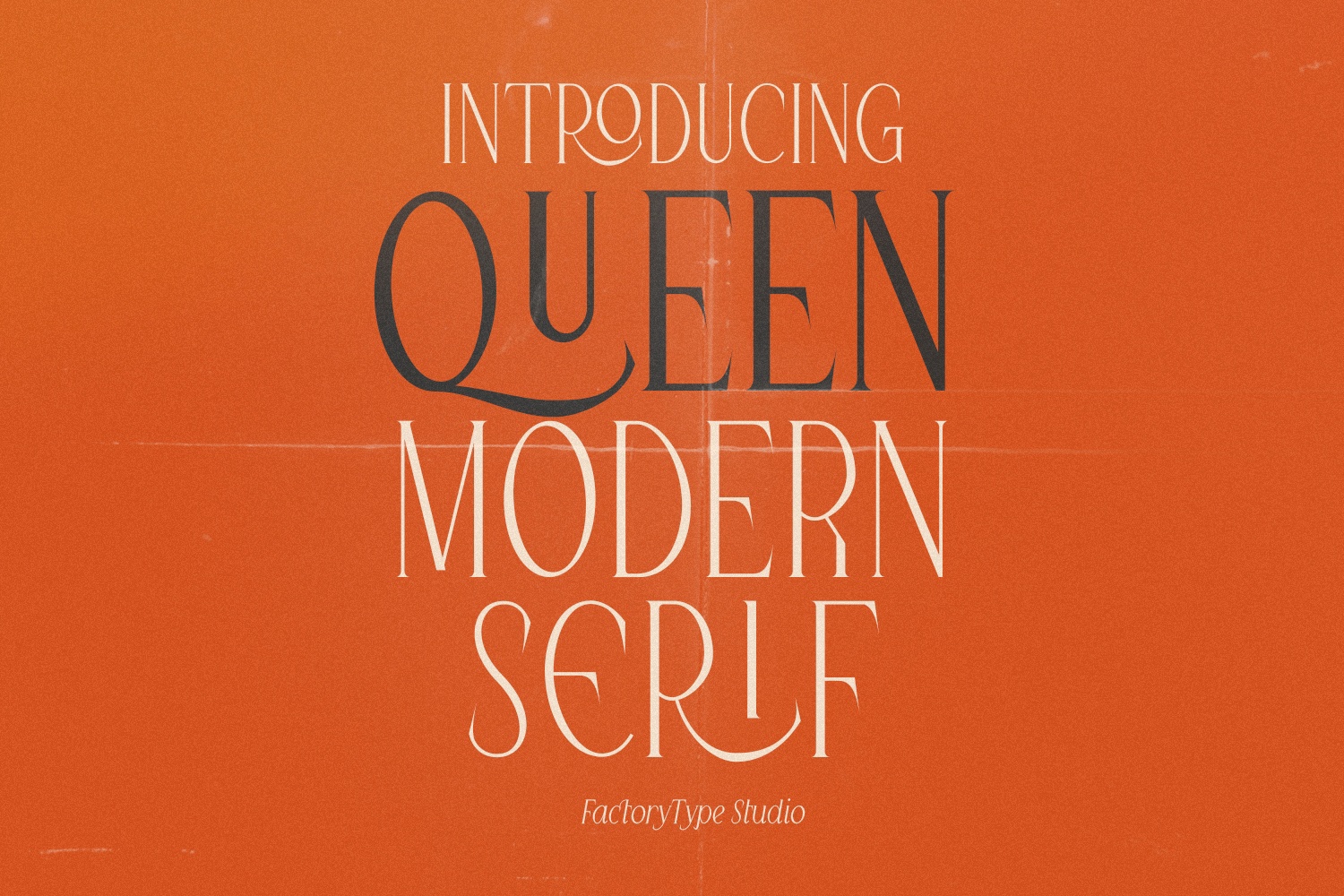 Queen Serif font preview image #3