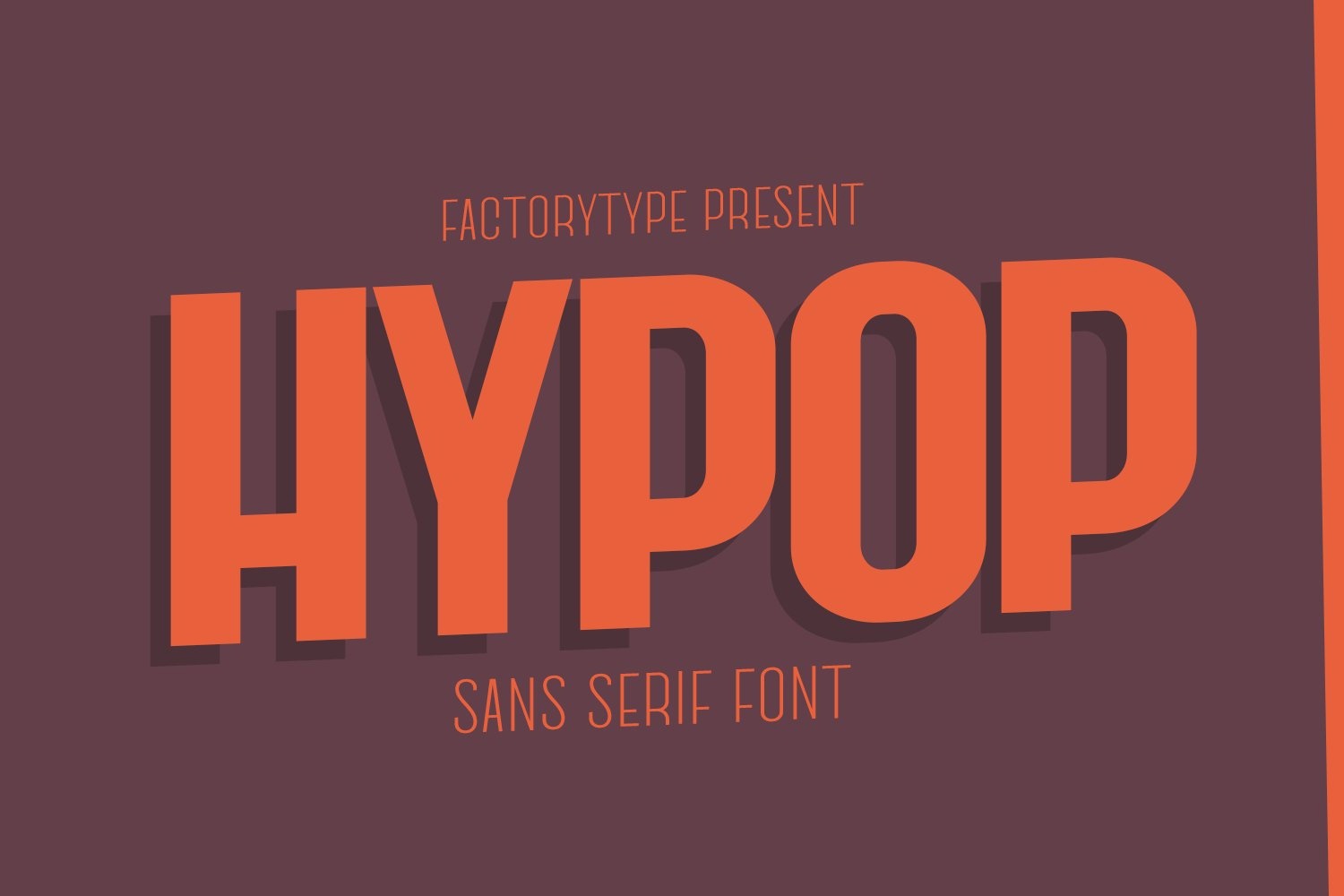 Hypop font preview image #2