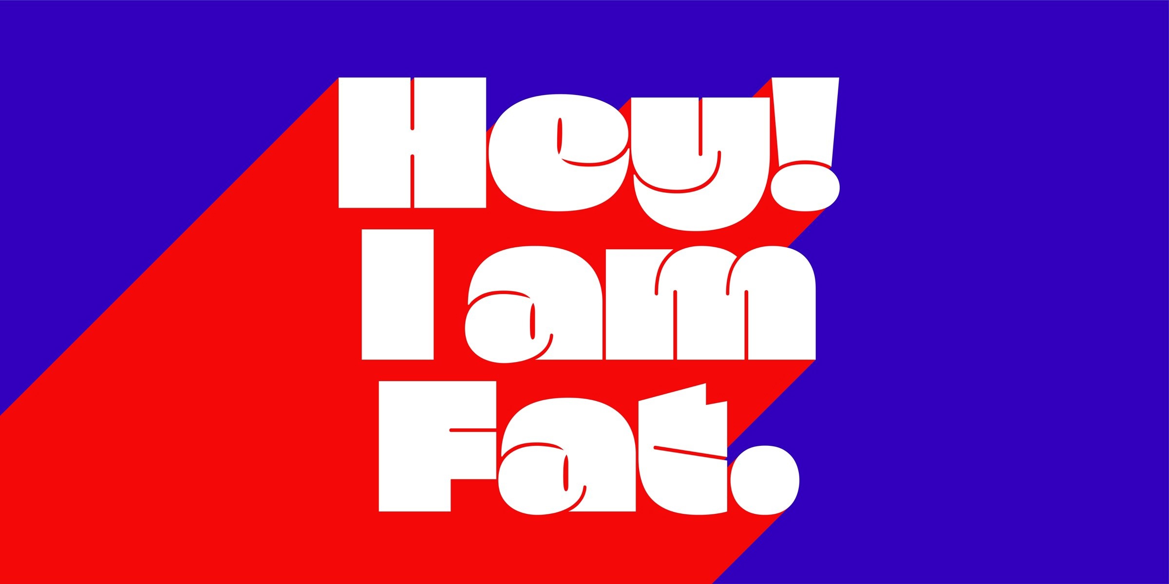 Fat font preview image #3