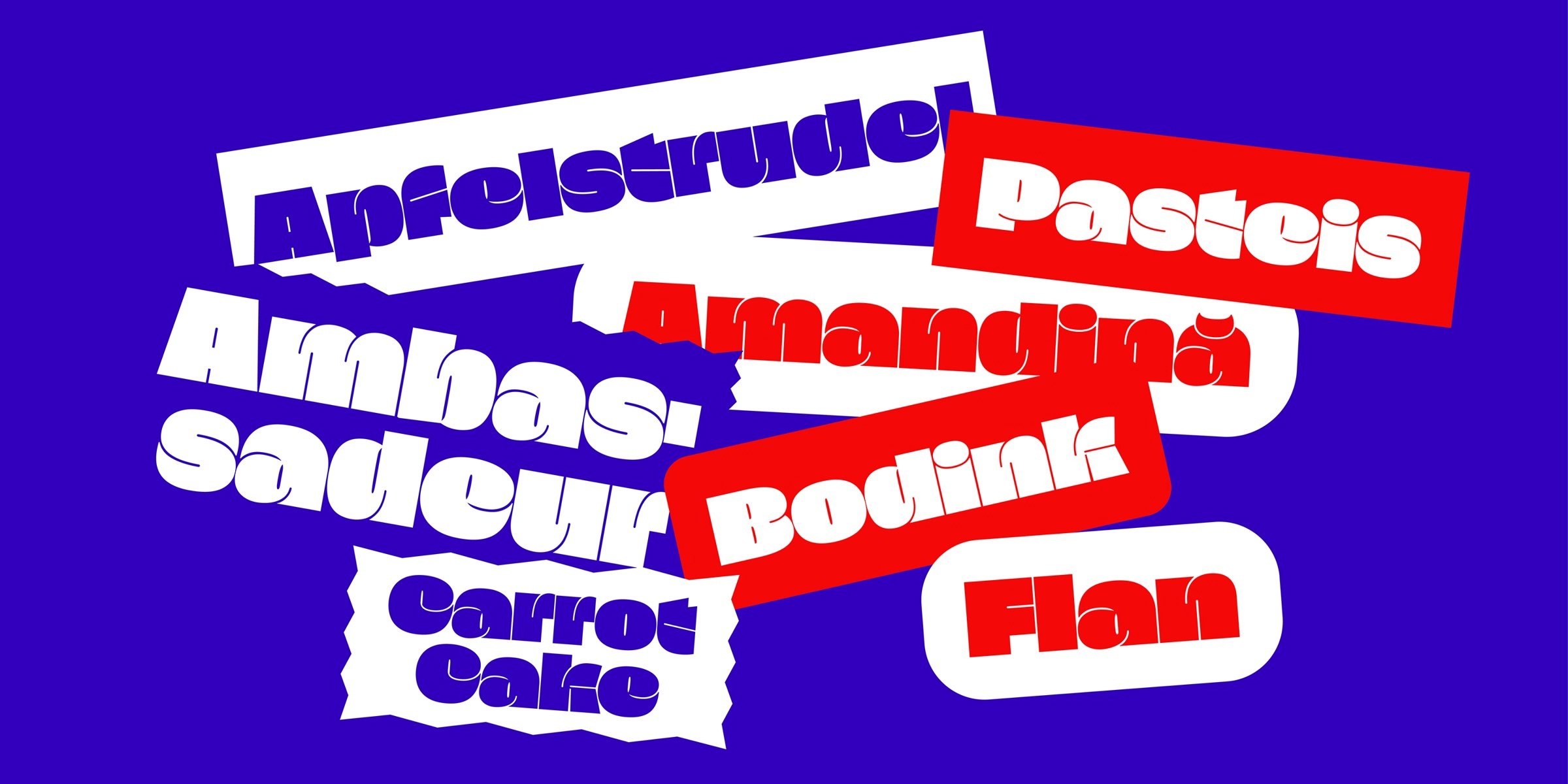 Fat font preview image #4