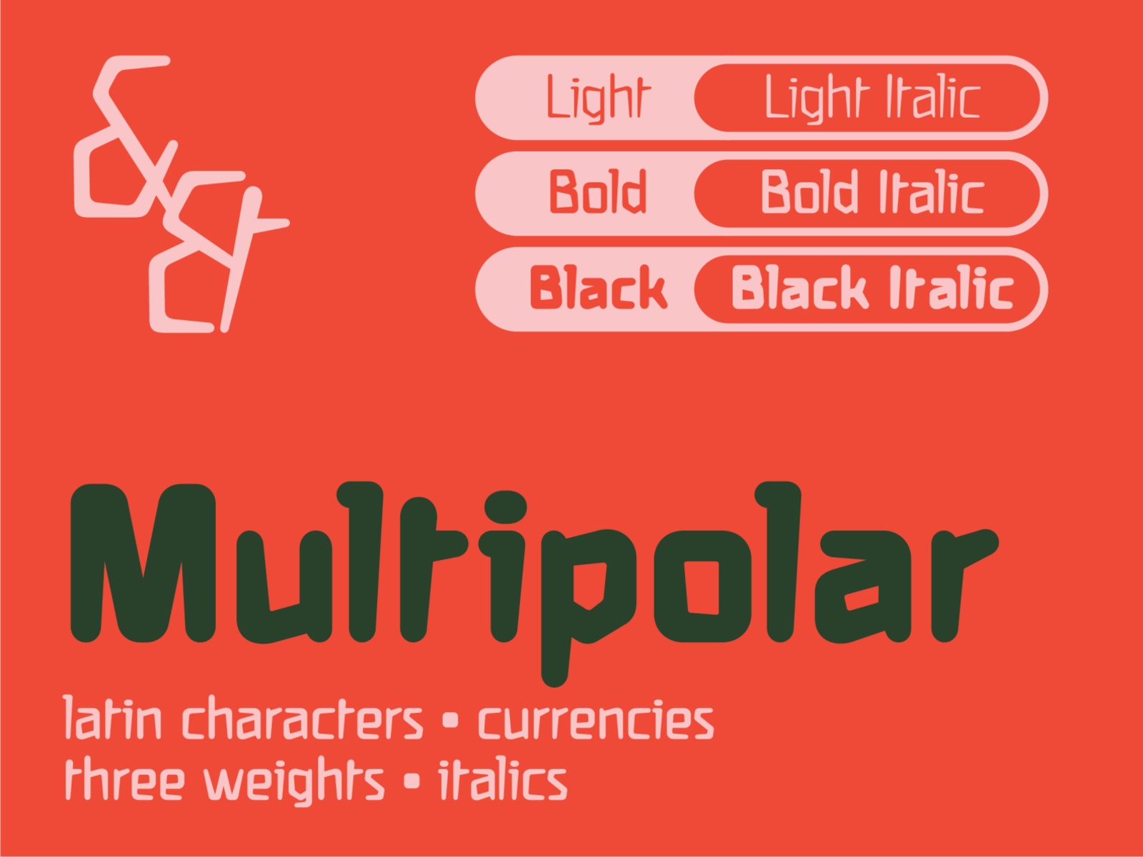 Multipolar font preview image #1