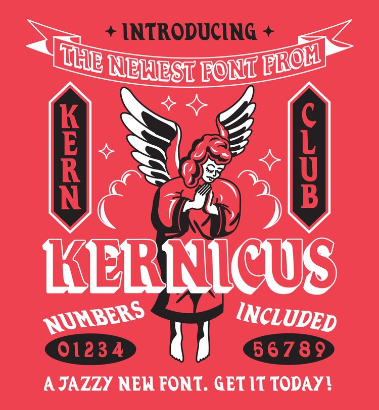 Kernicus font preview image #2