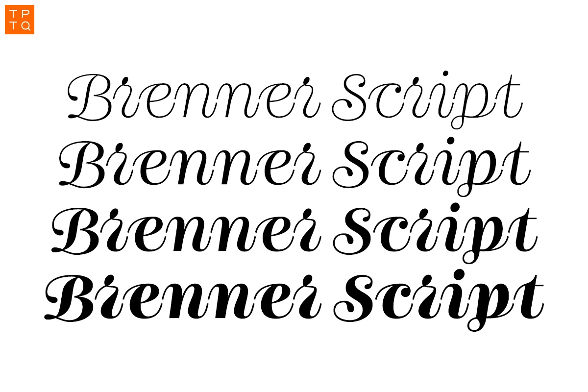 Brenner Script Font