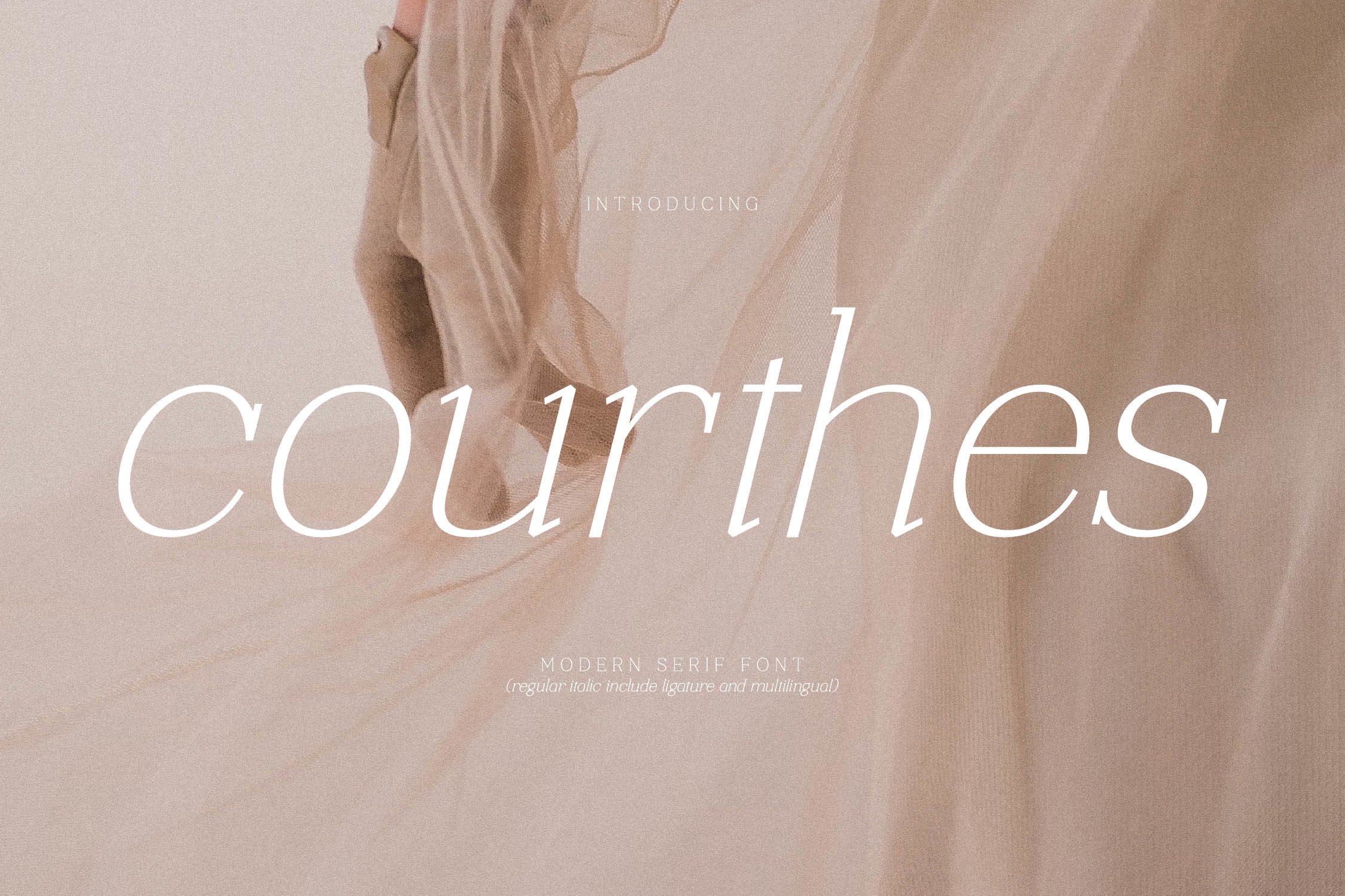 Courthes font preview image #1