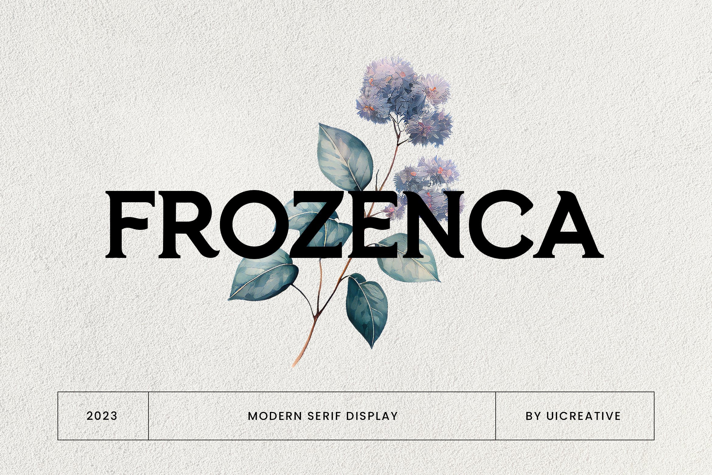 Frozenca font preview image #5