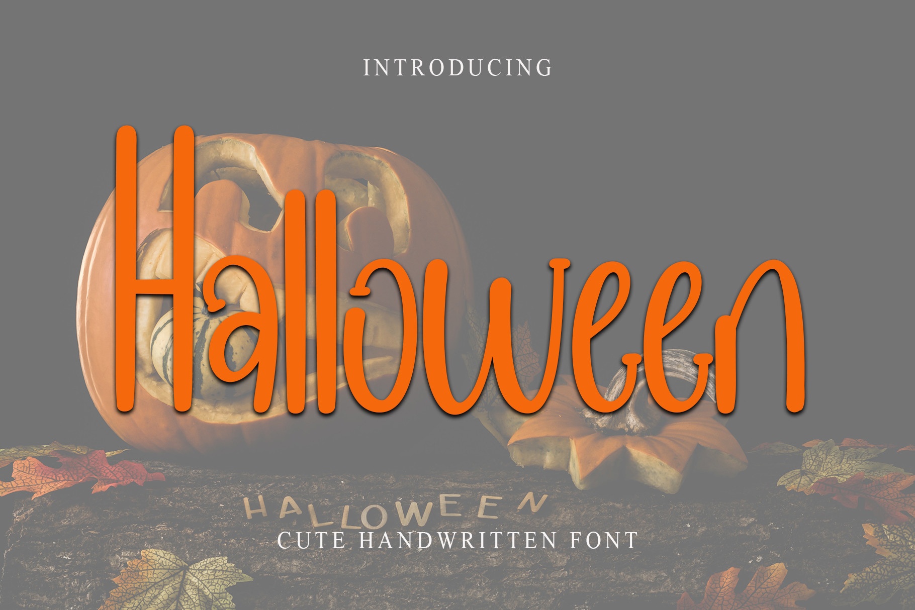 Halloween font preview image #4