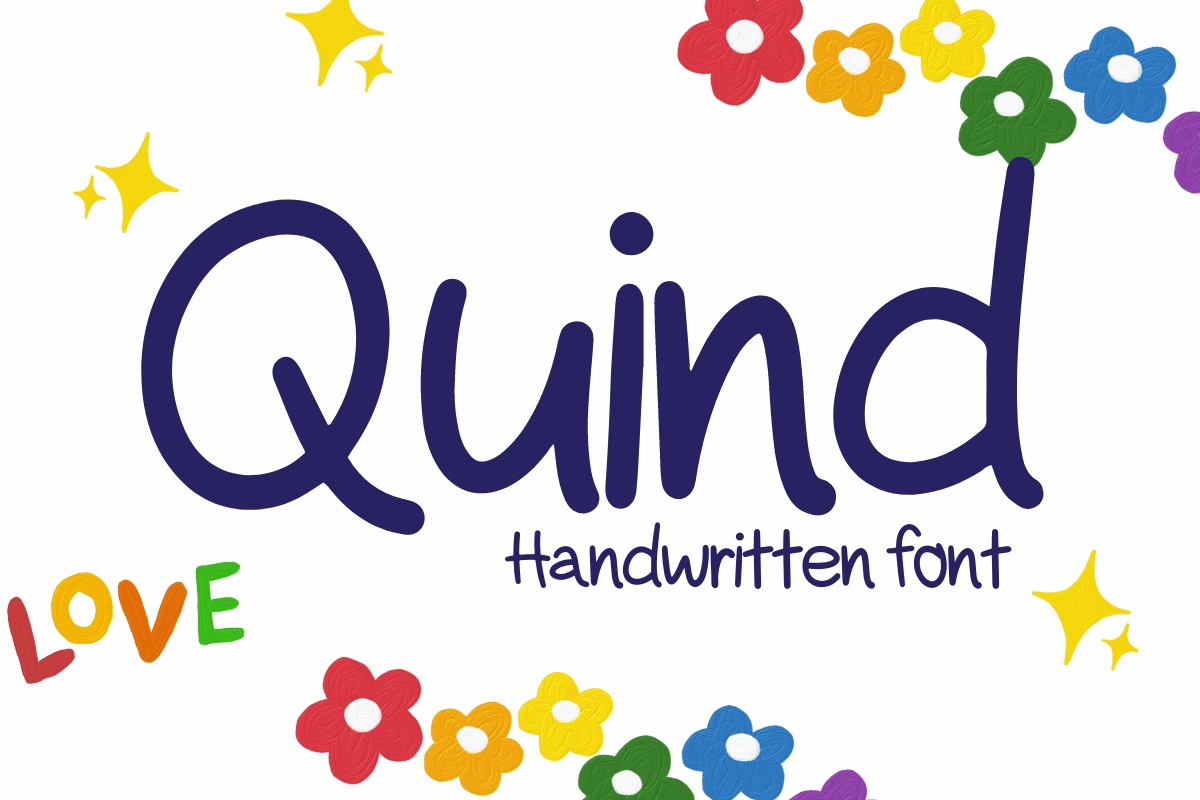 Quind font preview image #1