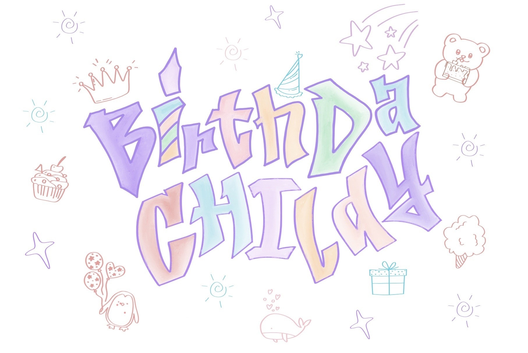 Birthday Child Font