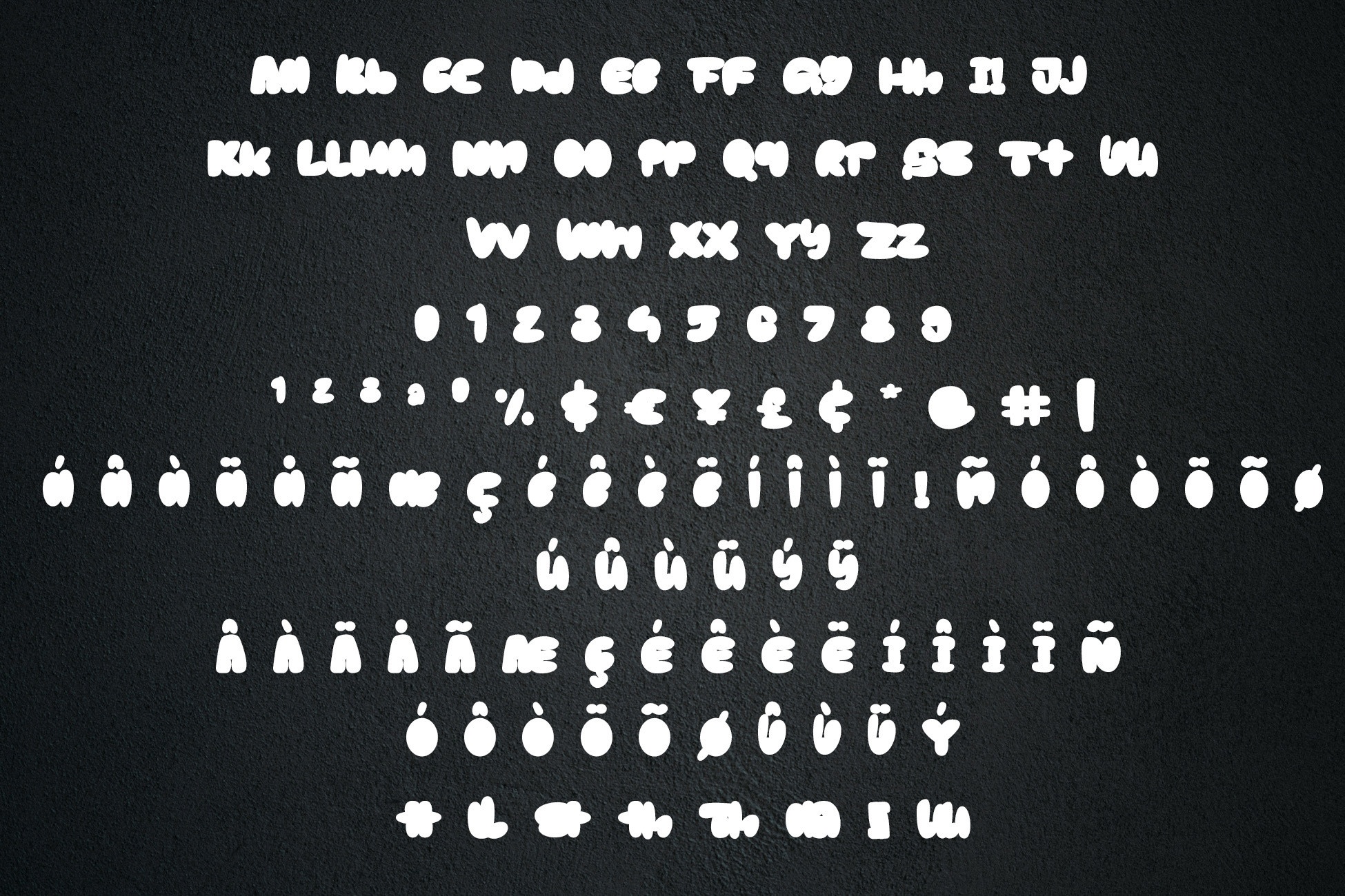 Movest font preview image #2