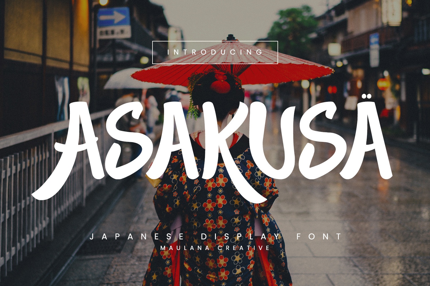Asakusa font preview image #3