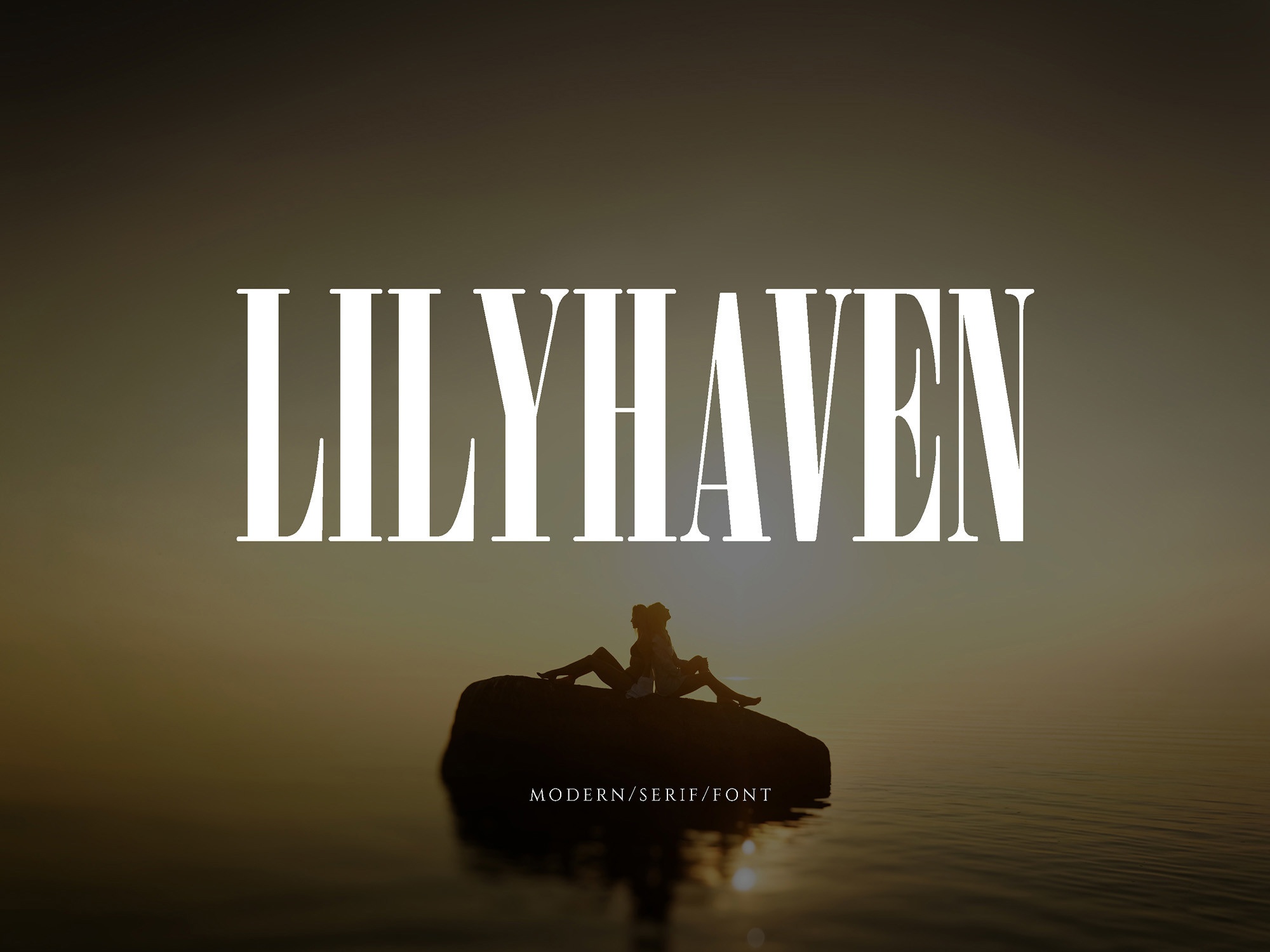 Lilyhaven font preview image #1