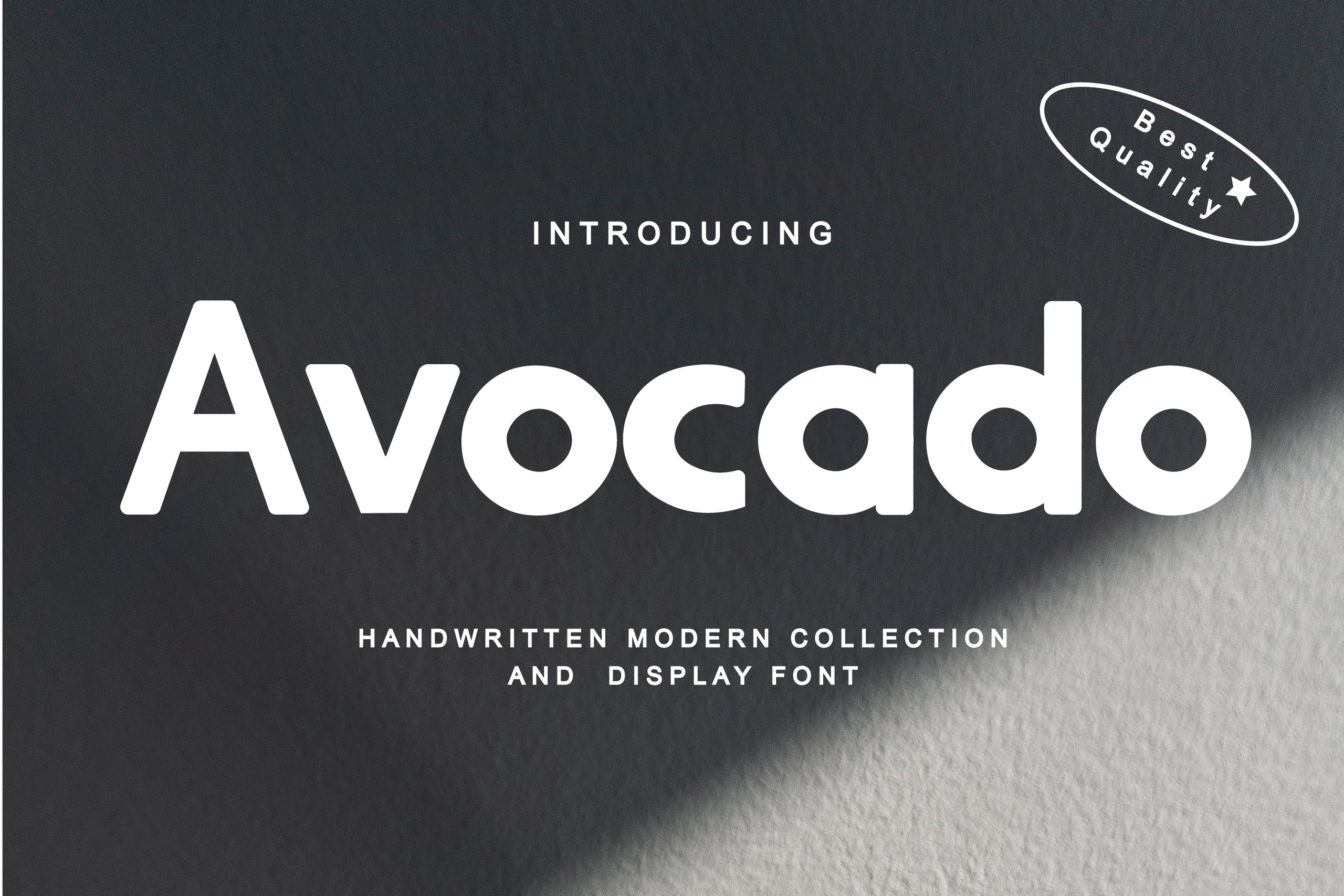 Avocado font preview image #4