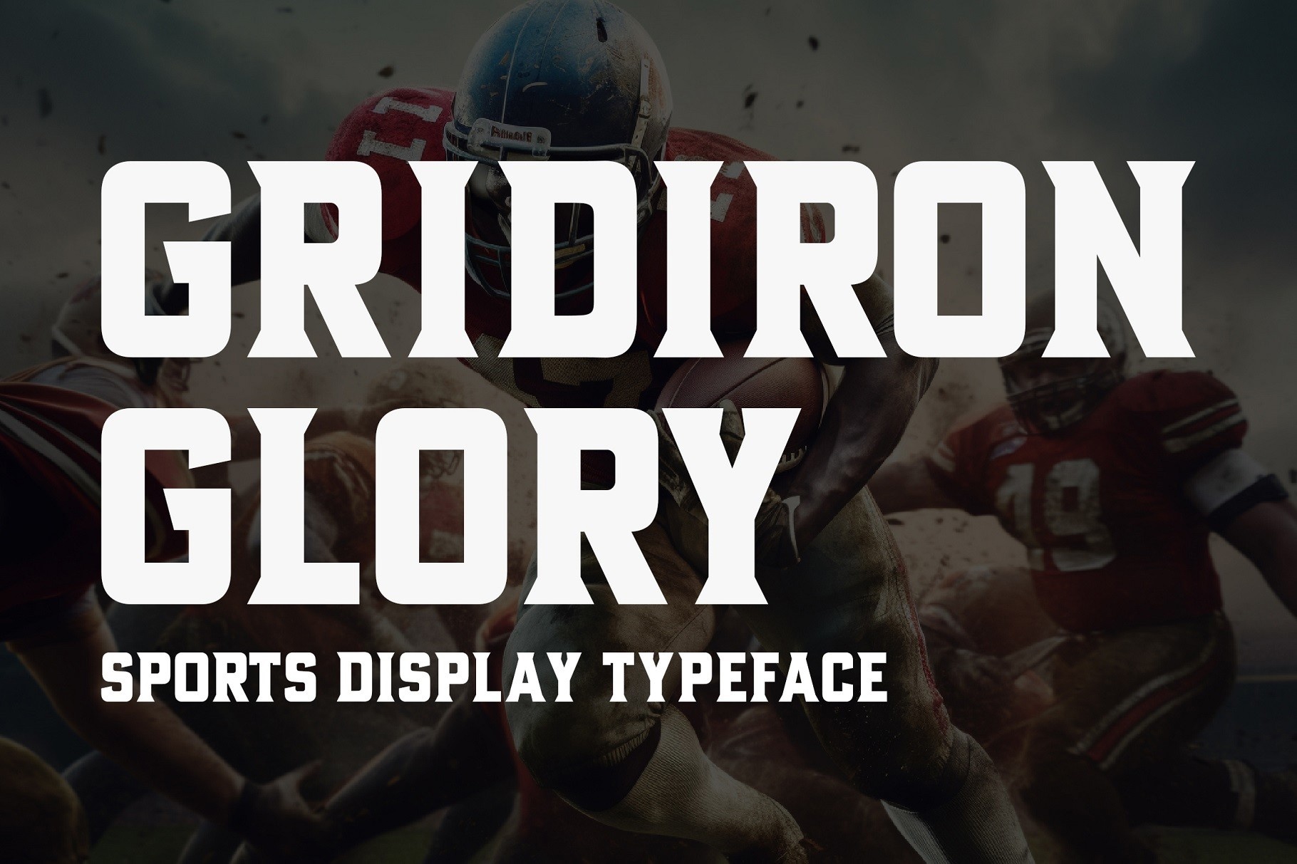 Gridiron Glory font preview image #5
