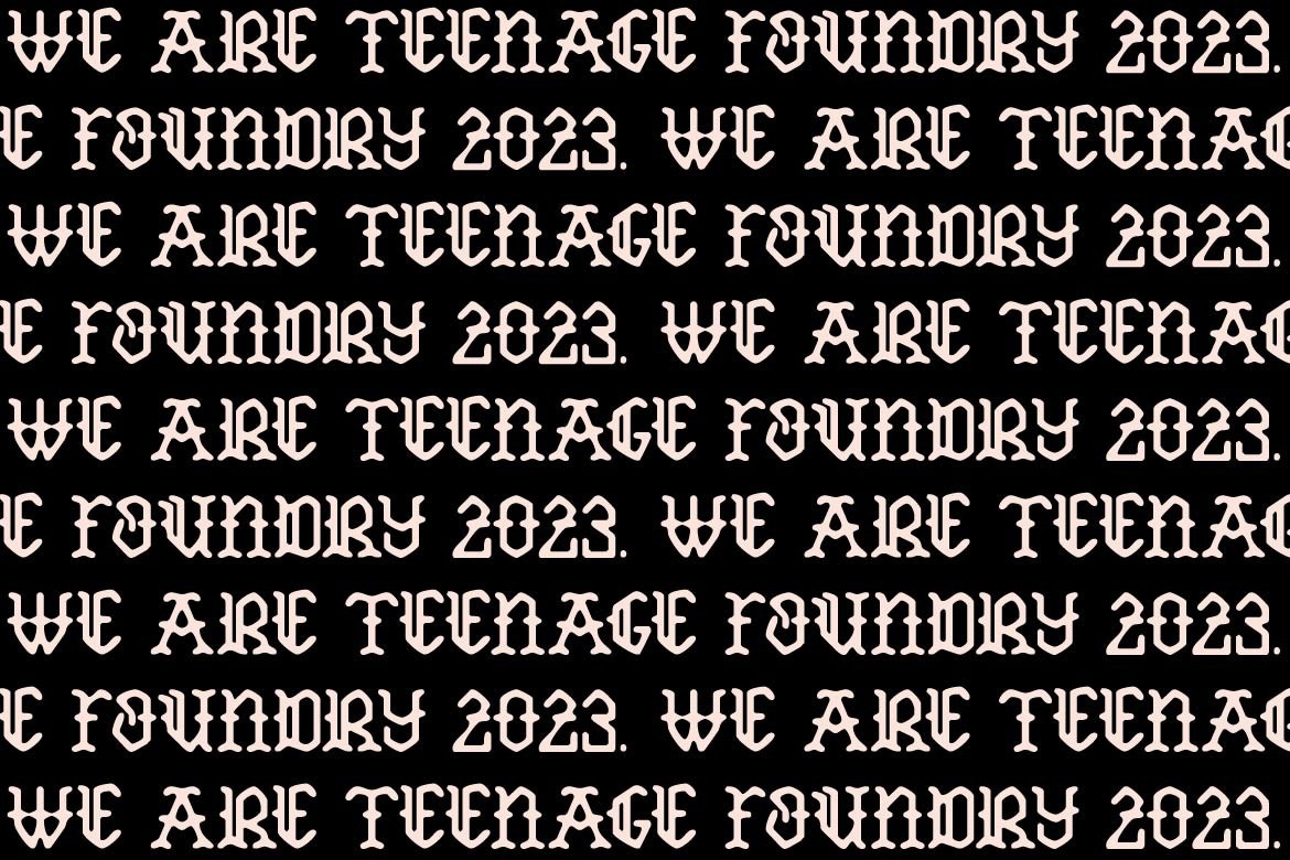 Caredog font preview image #3