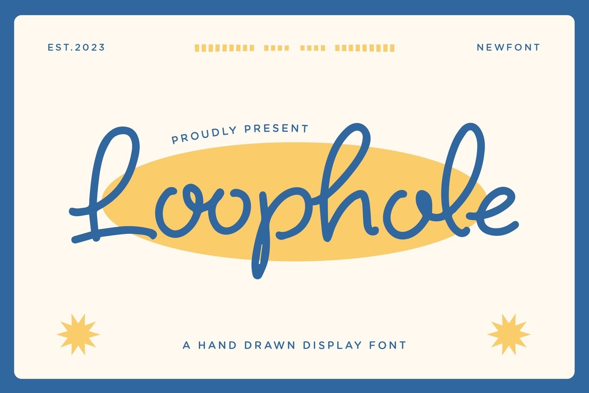 Loophole Font