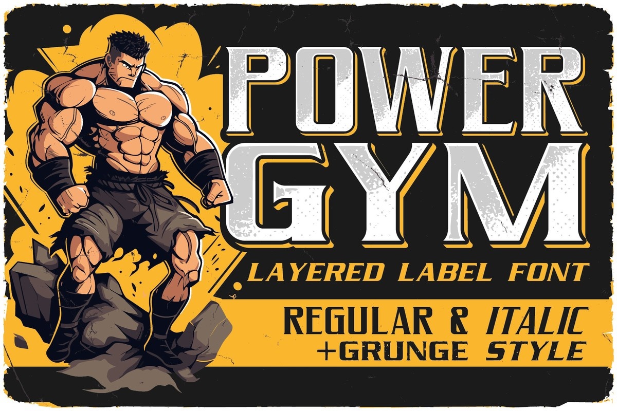 Power Gym Font