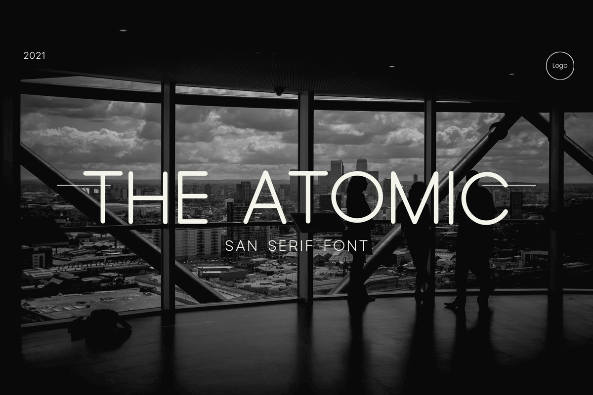 The Atomic Font