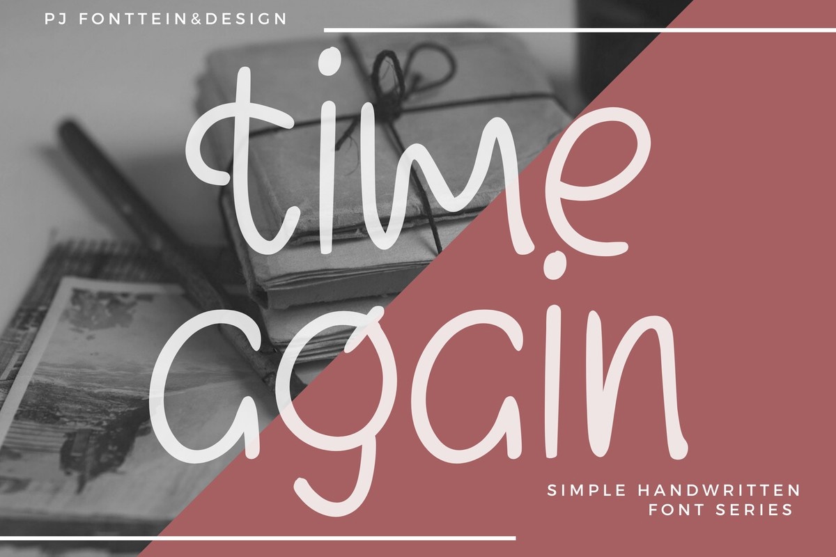 Time Again Font
