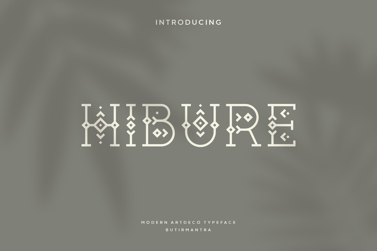 Hibure Font