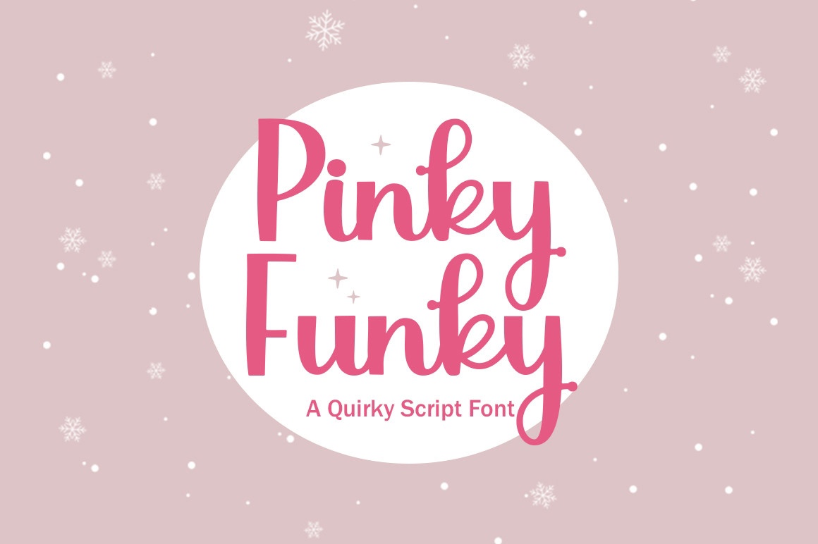 Pinky Funky Font