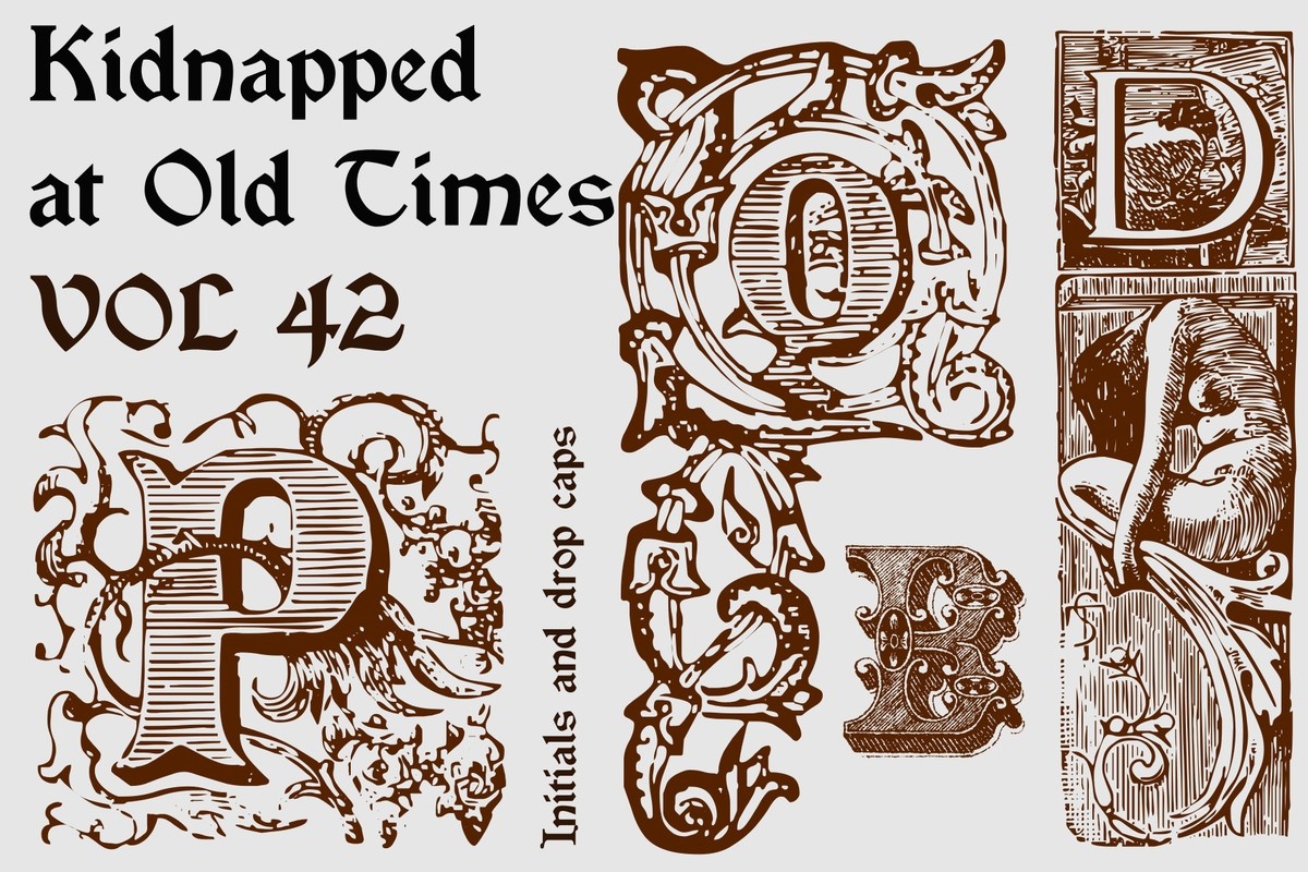 Kidnapped at Old Times Font