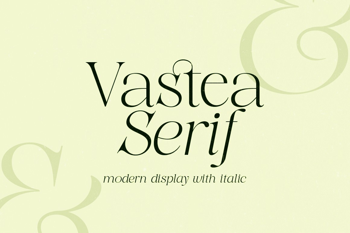 Vastea Serif Font