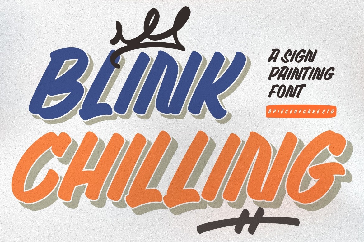 Blink Chilling Font