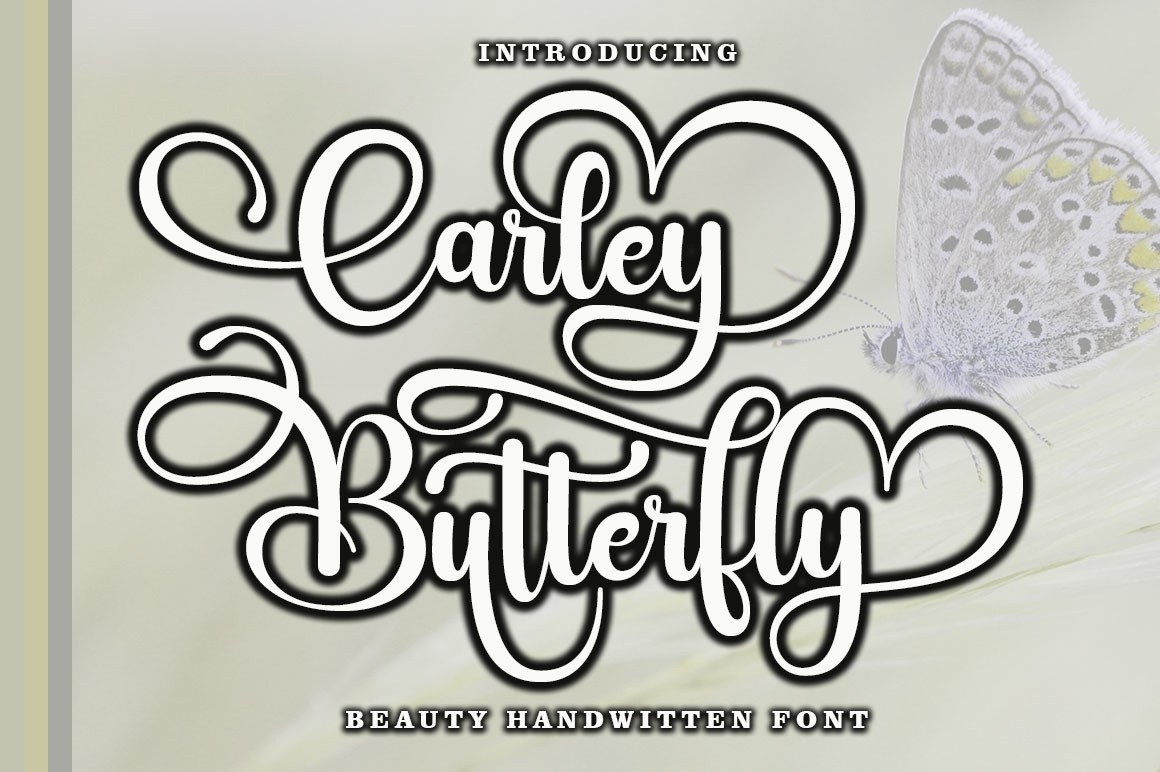 Carley Butterfly Font