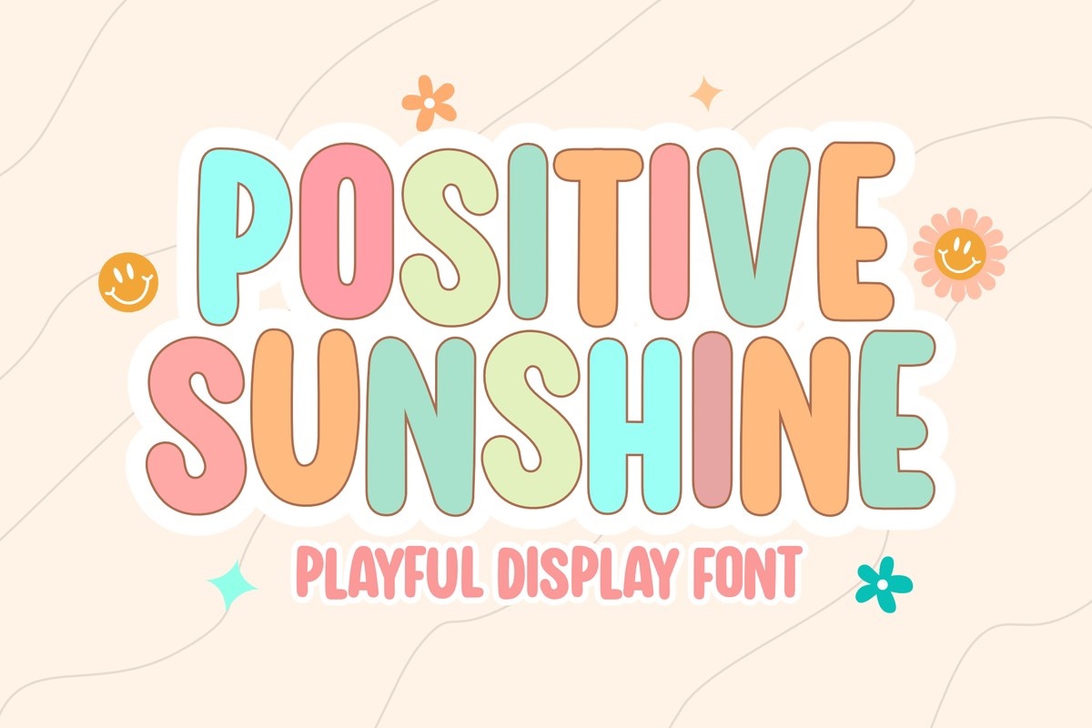 Positive Sunshine Font