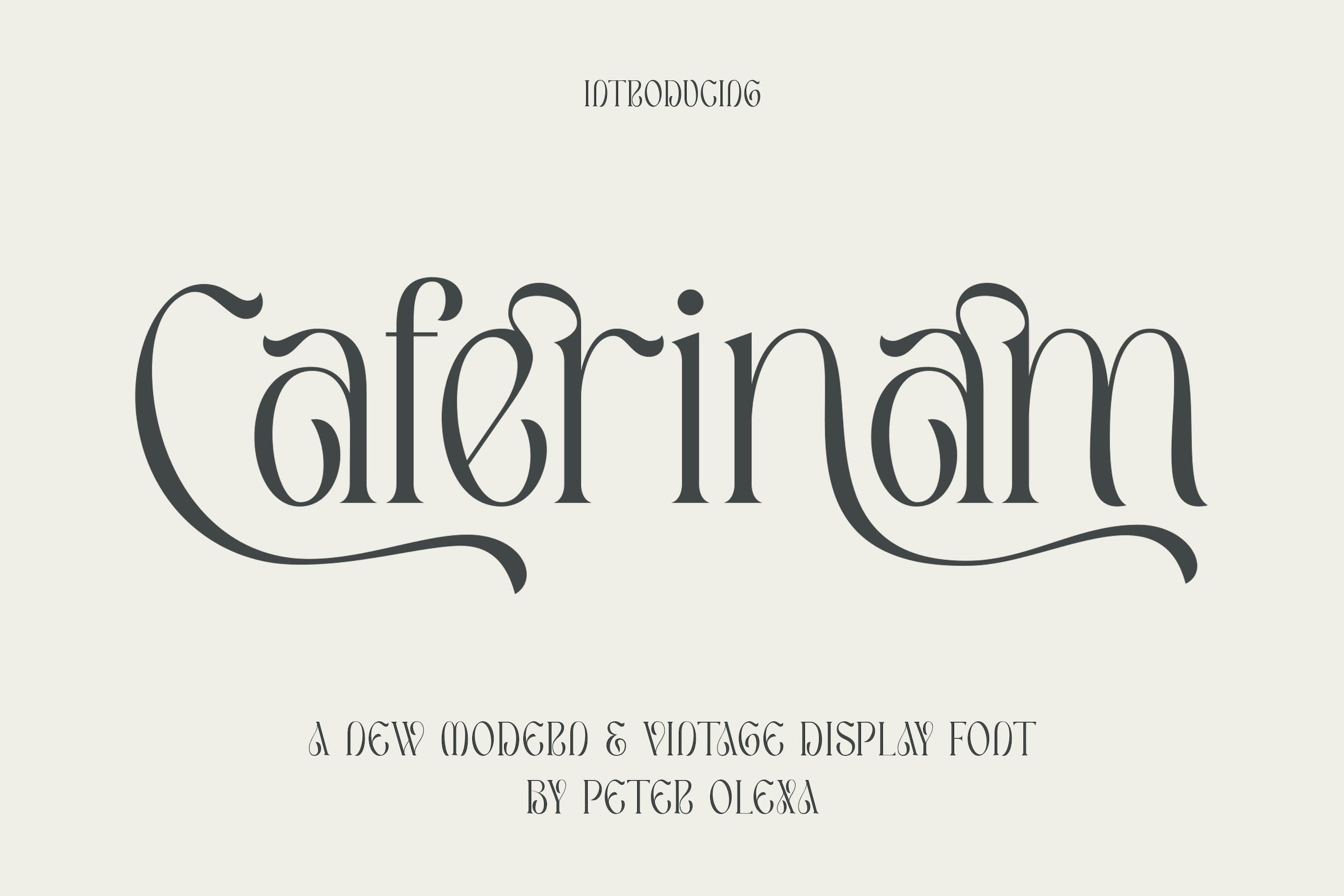 Caferinam Font