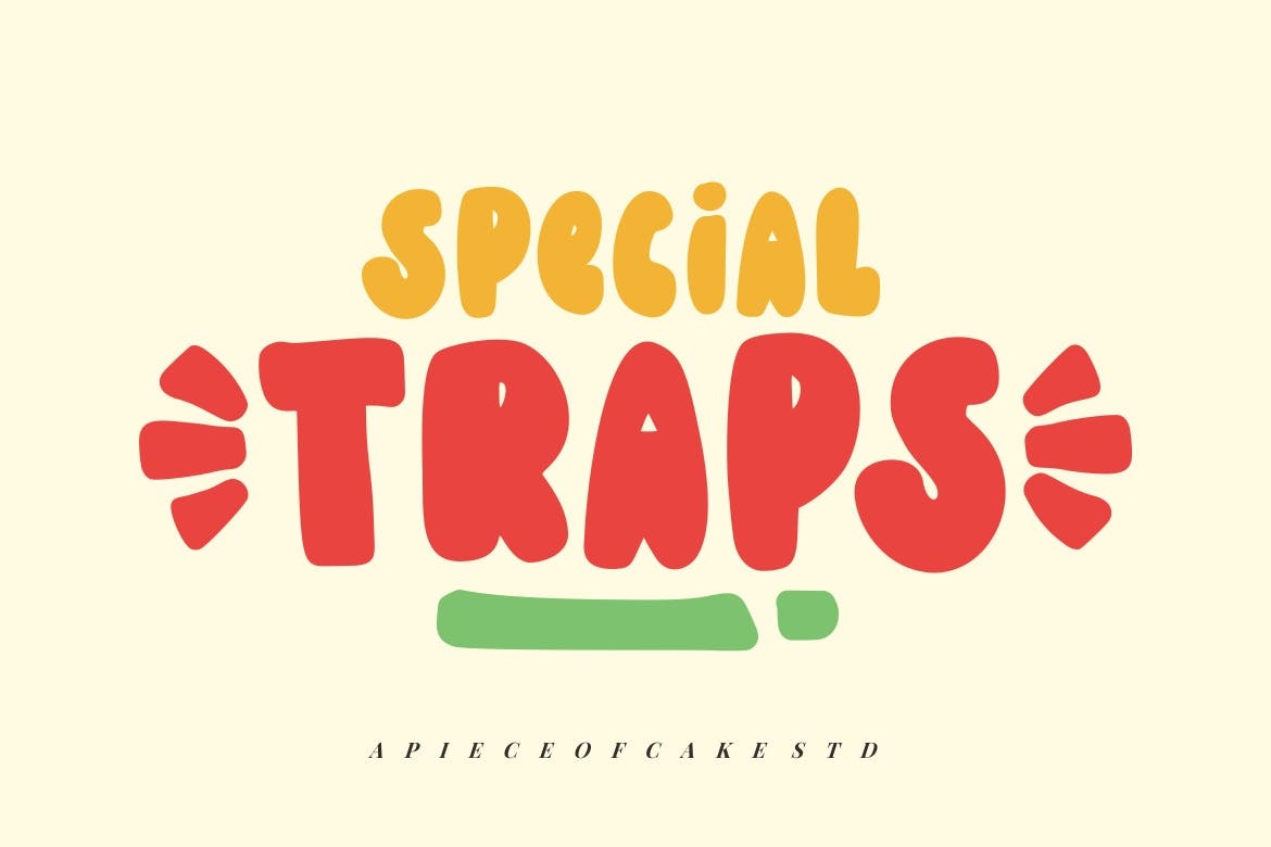 Special Traps Font