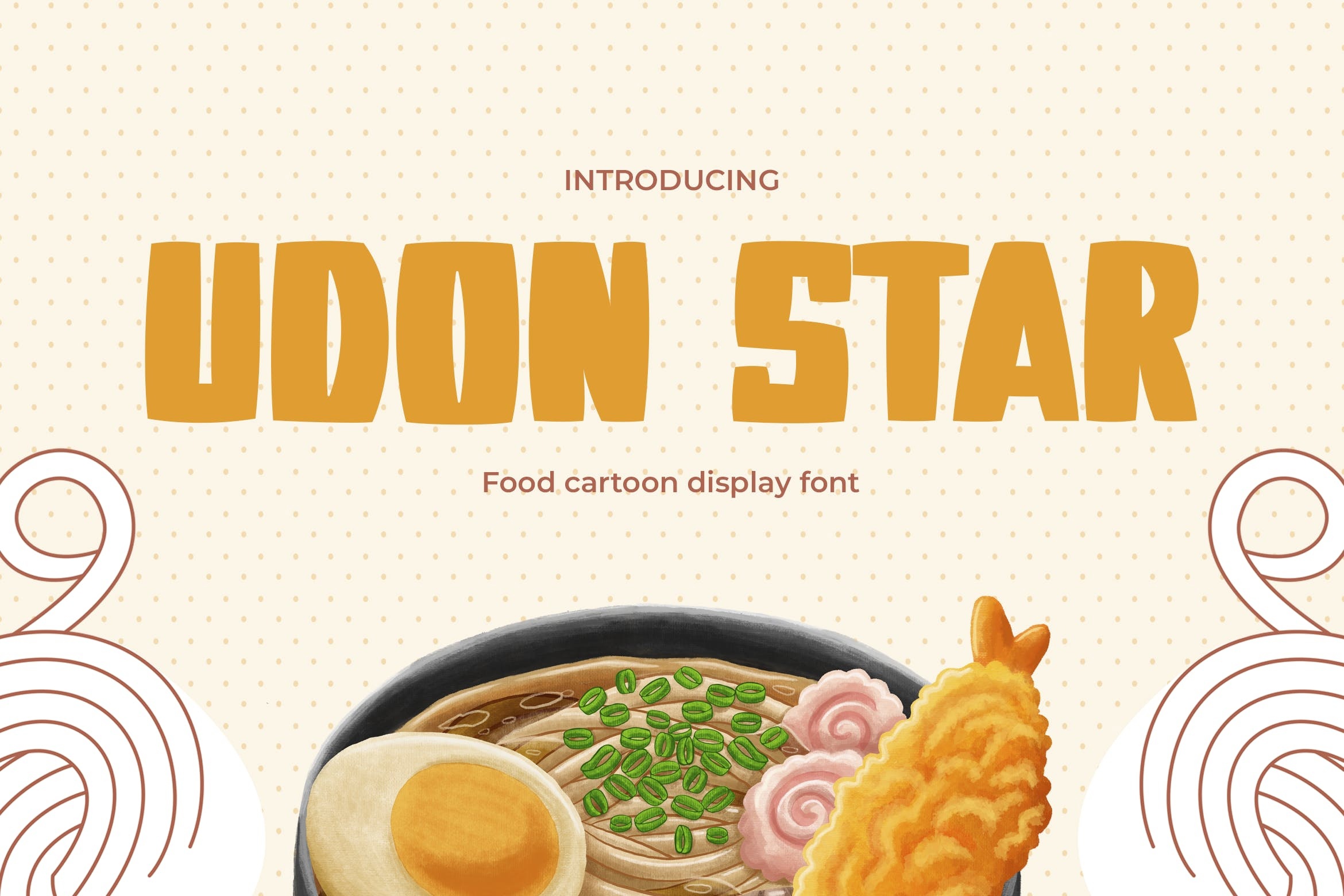 Udon Star Font