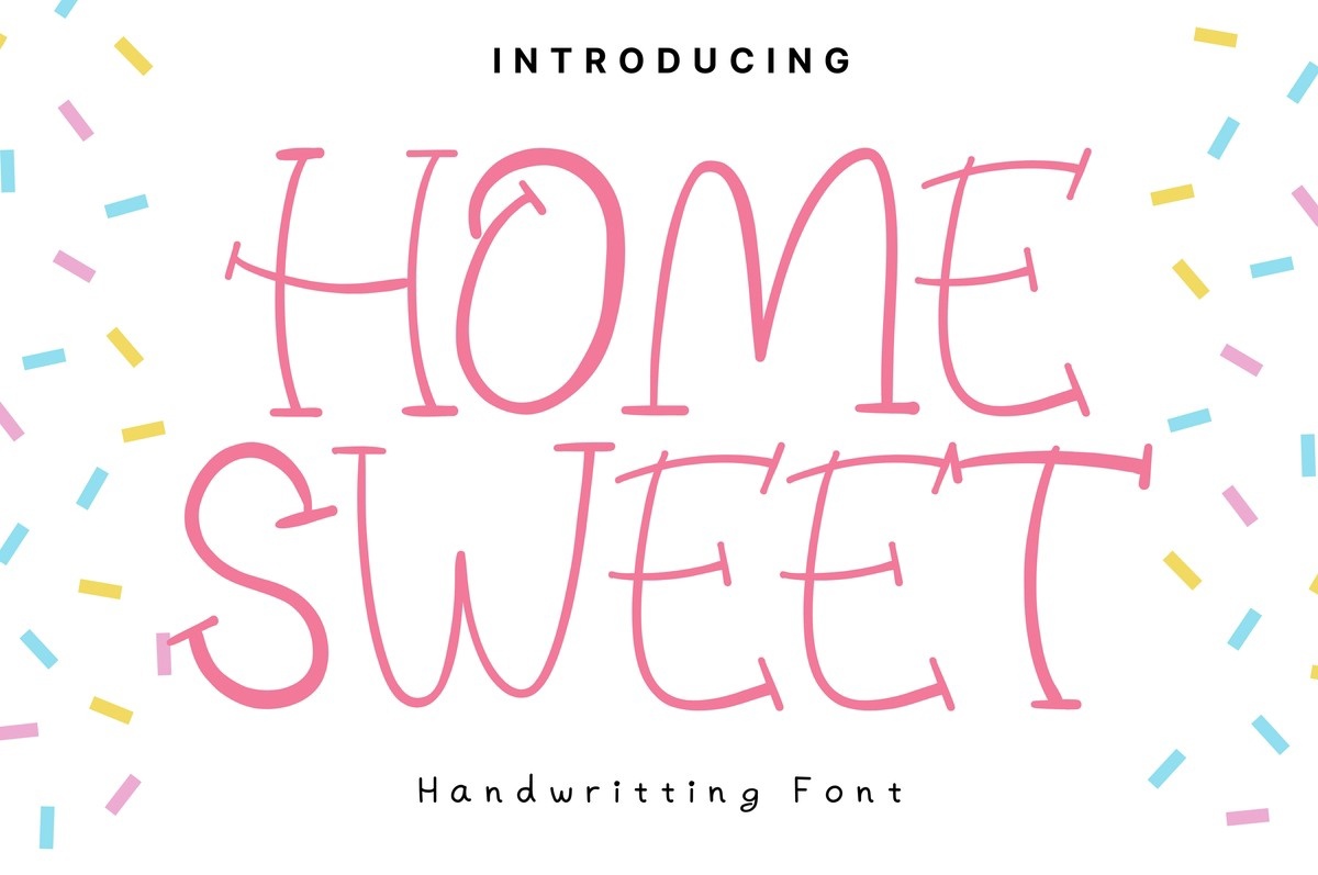 Home Sweet Font