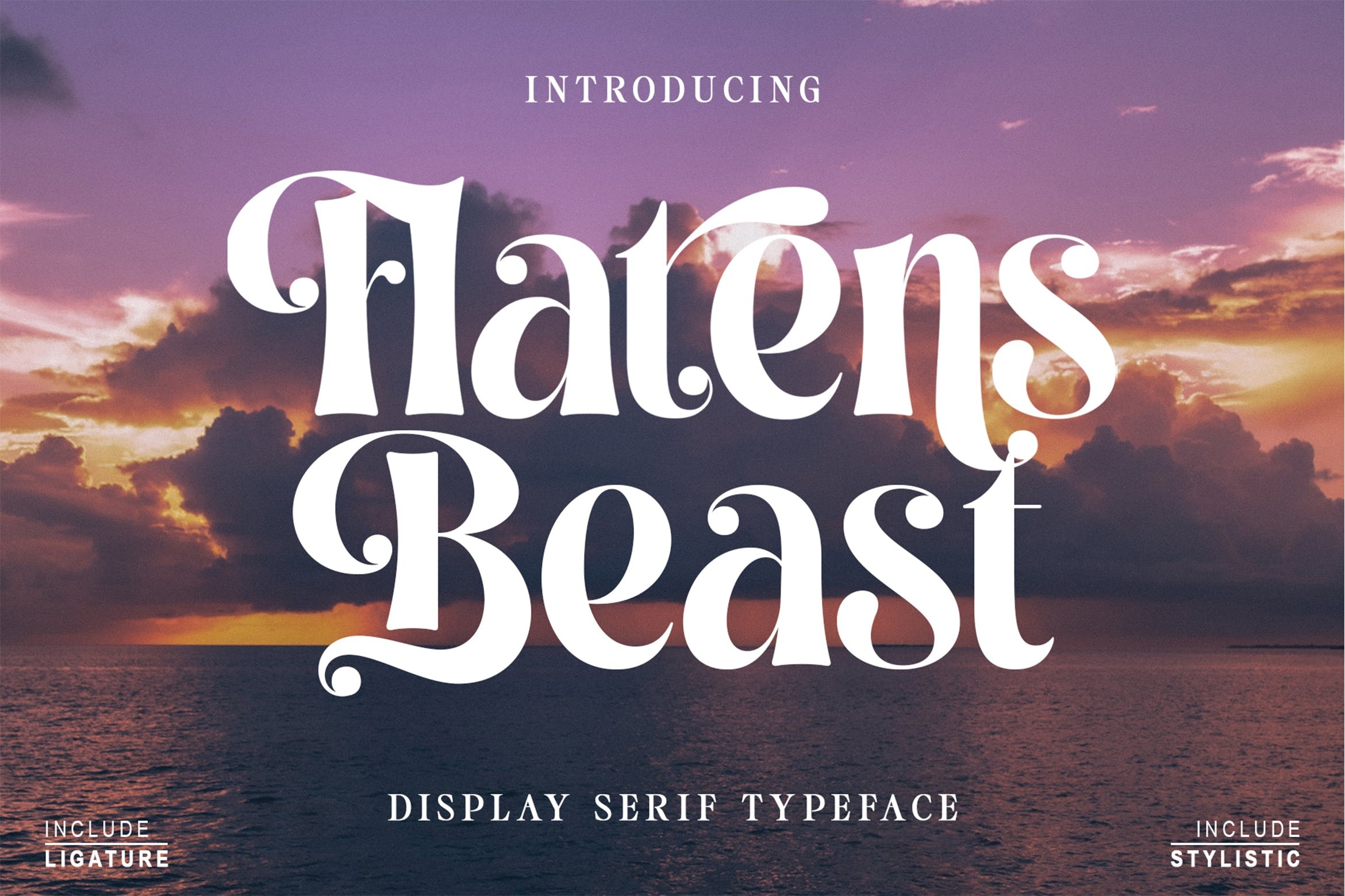 Flatens Beast Font