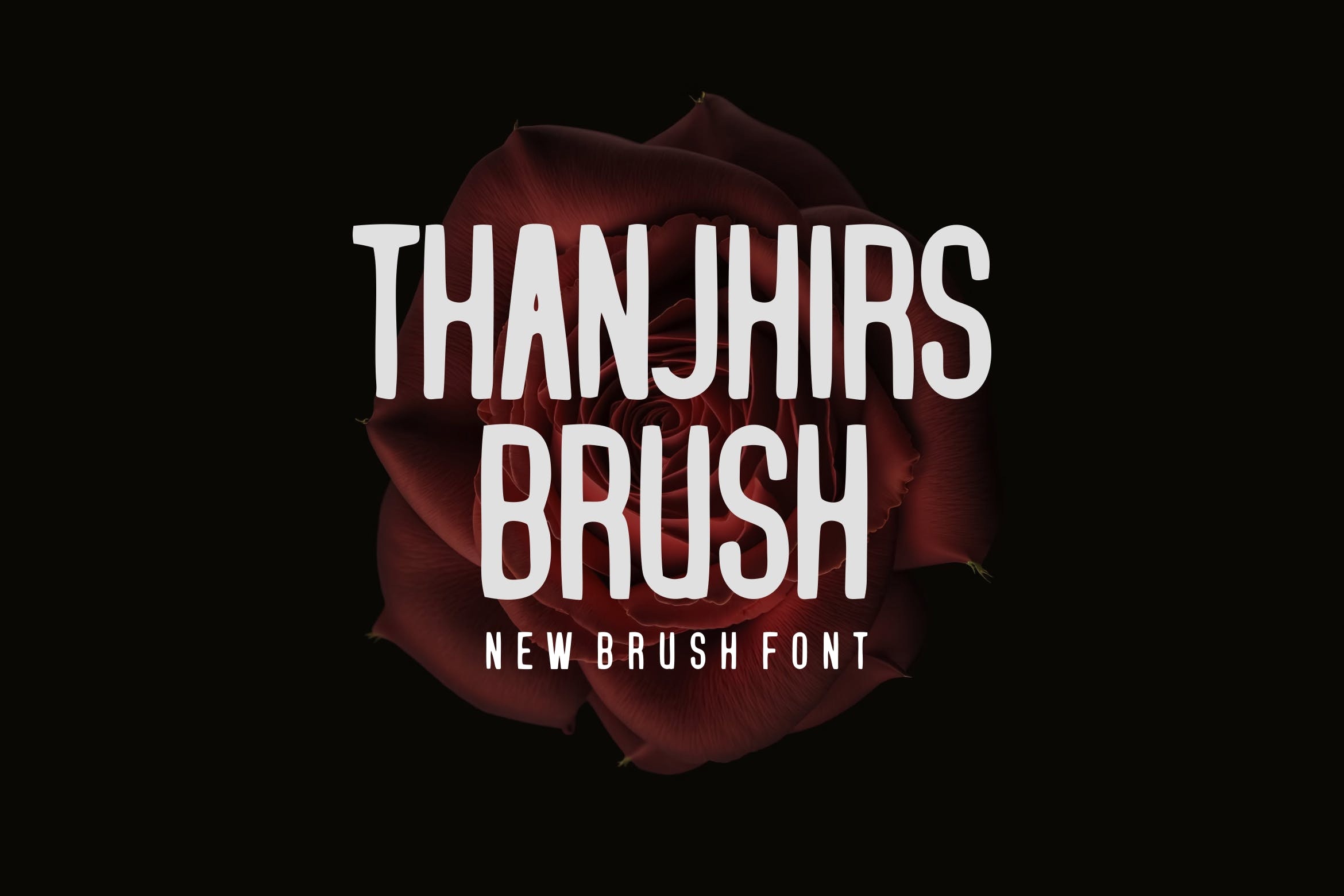 Thanjhirs Brush Font
