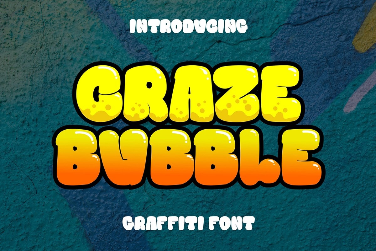 Craze Bubble Font