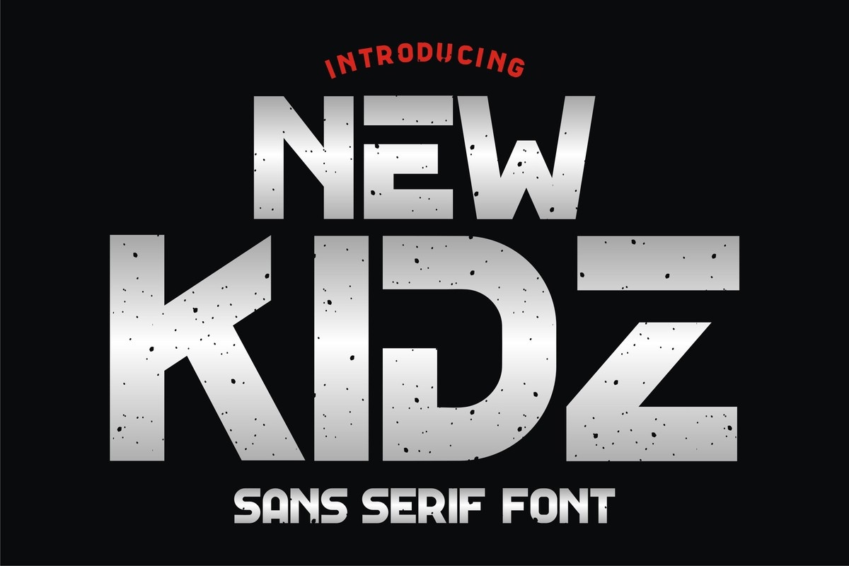 New Kidz Font