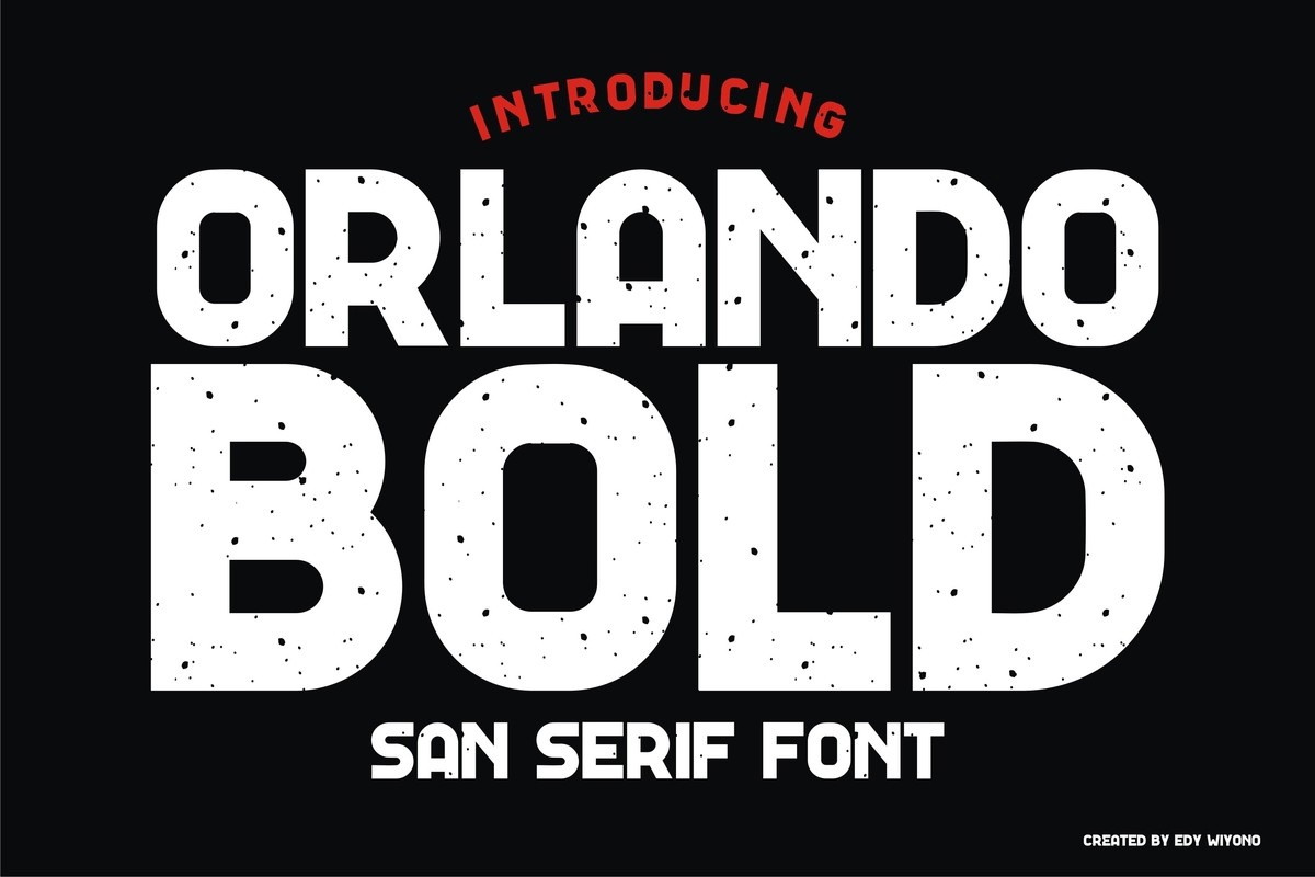 Orlando Bold Font