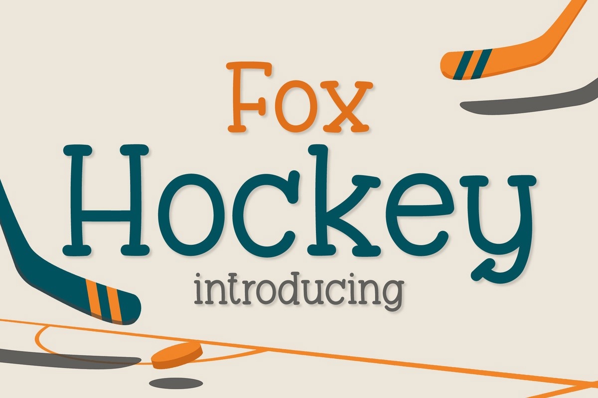 Fox Hockey Font