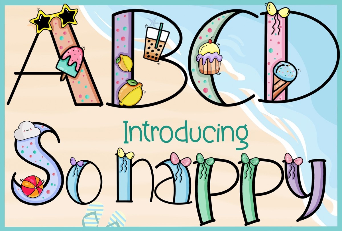 So Happy Font