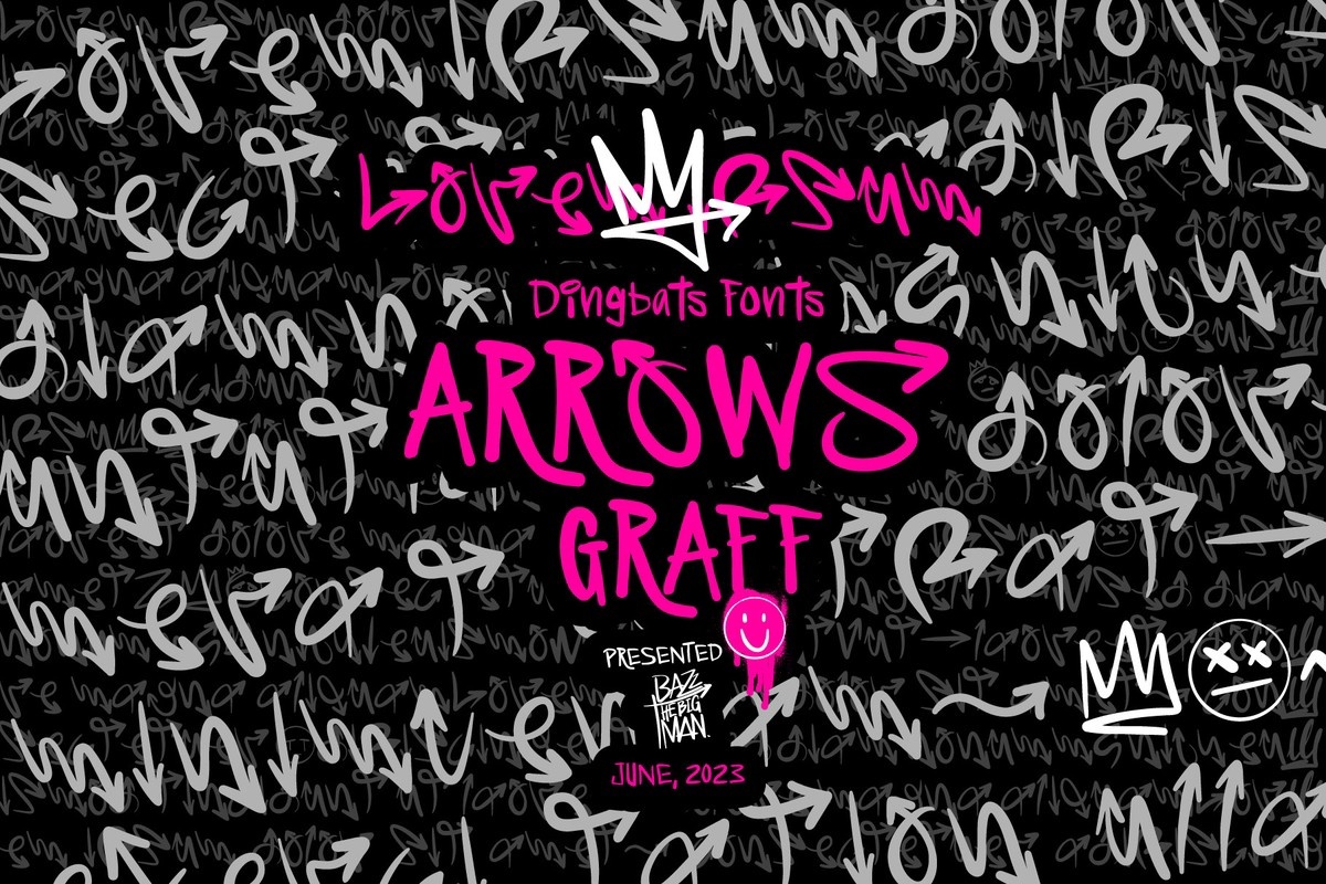 Arrows Graff Font