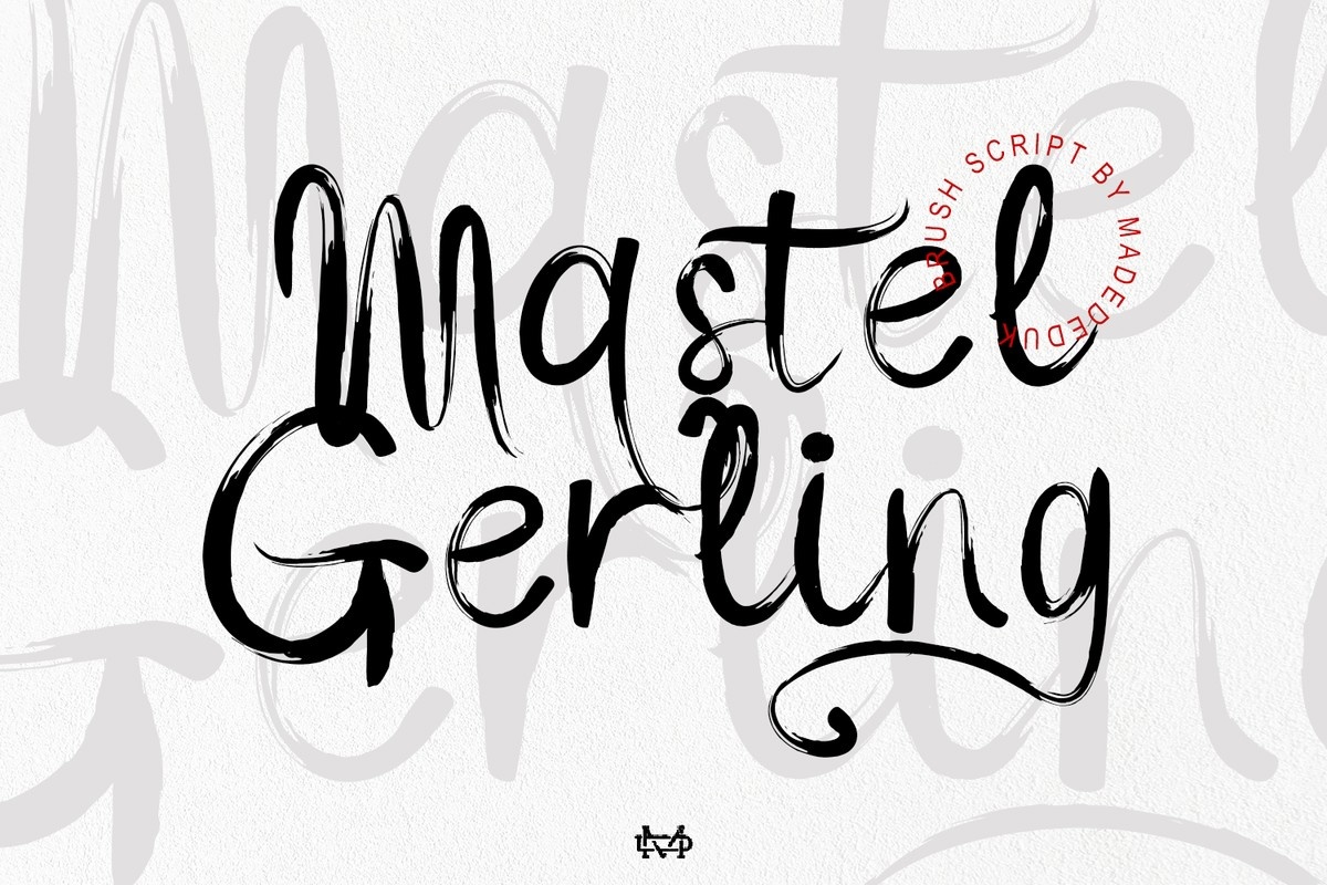 Mastel Gerling Font