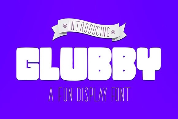 Glubby Font