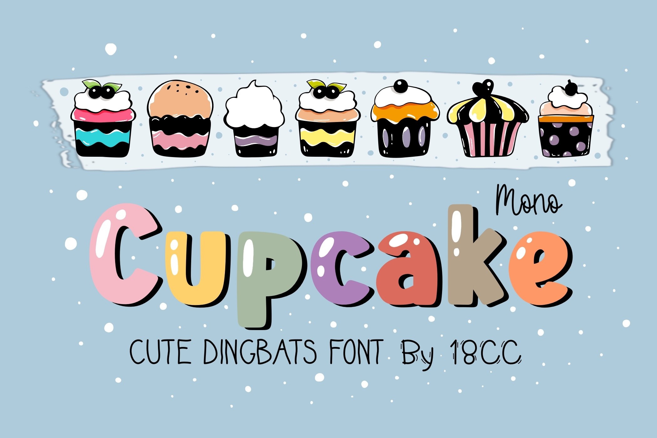 Mono Cupcake Font