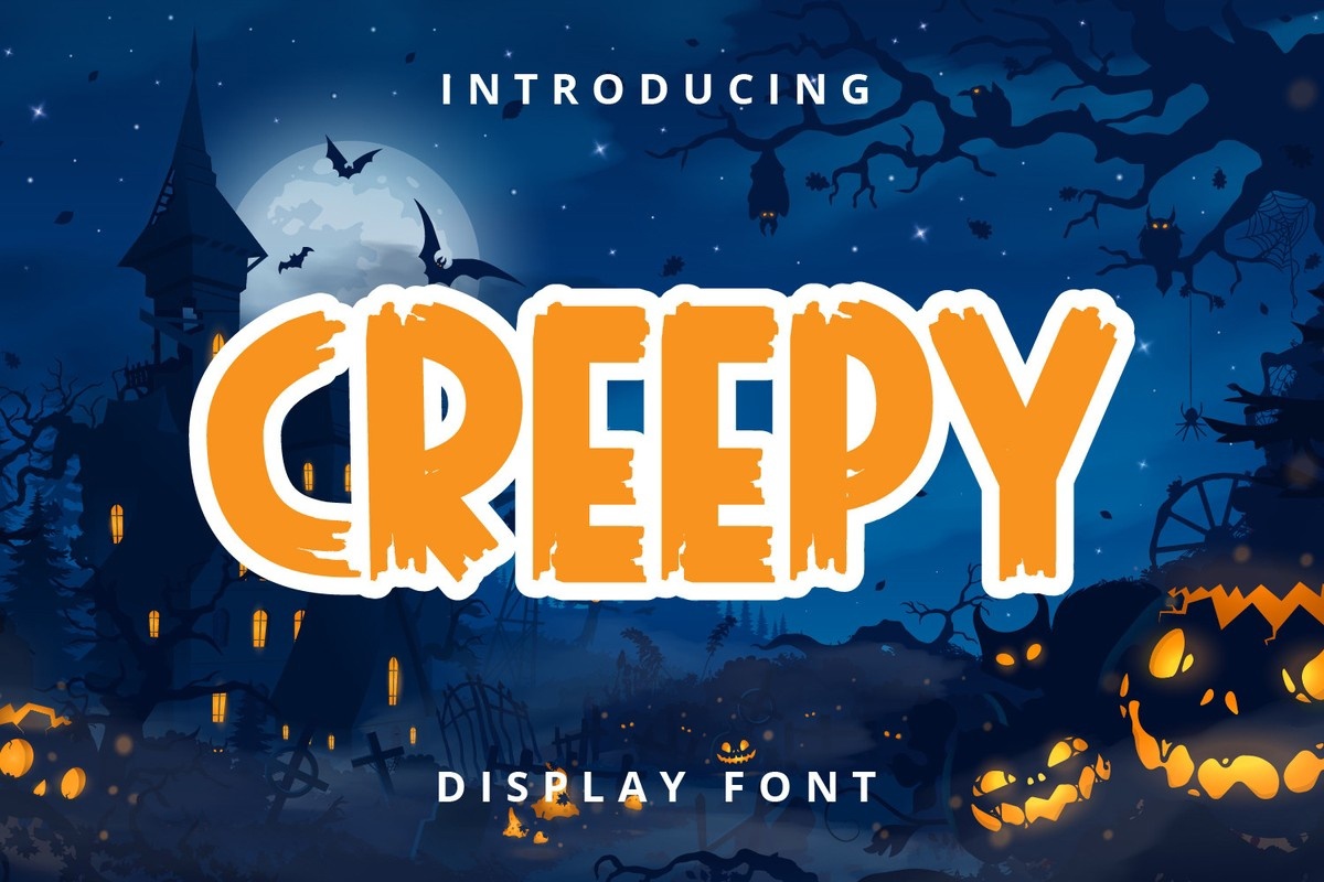 Creepy Font