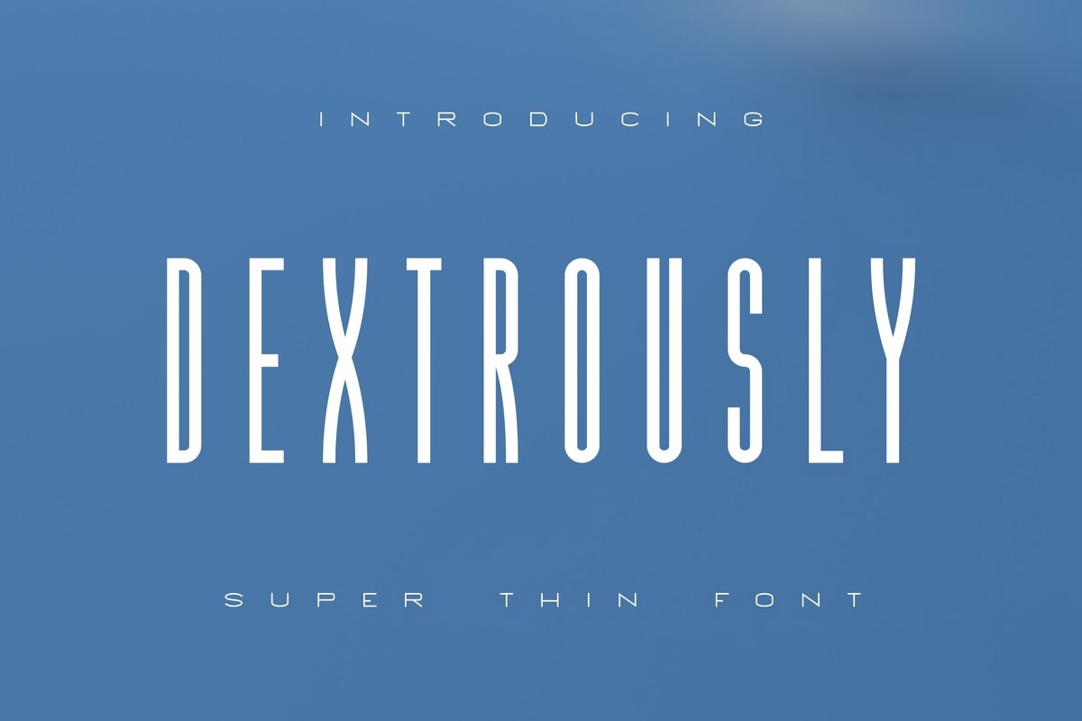 Dextrously Font