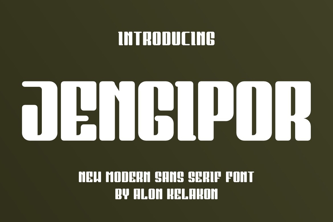 Jengipor Font
