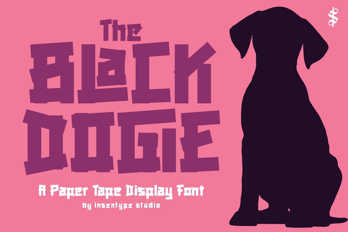 Black Dogie Font