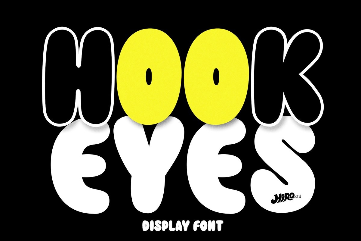 Hook Eyes Font